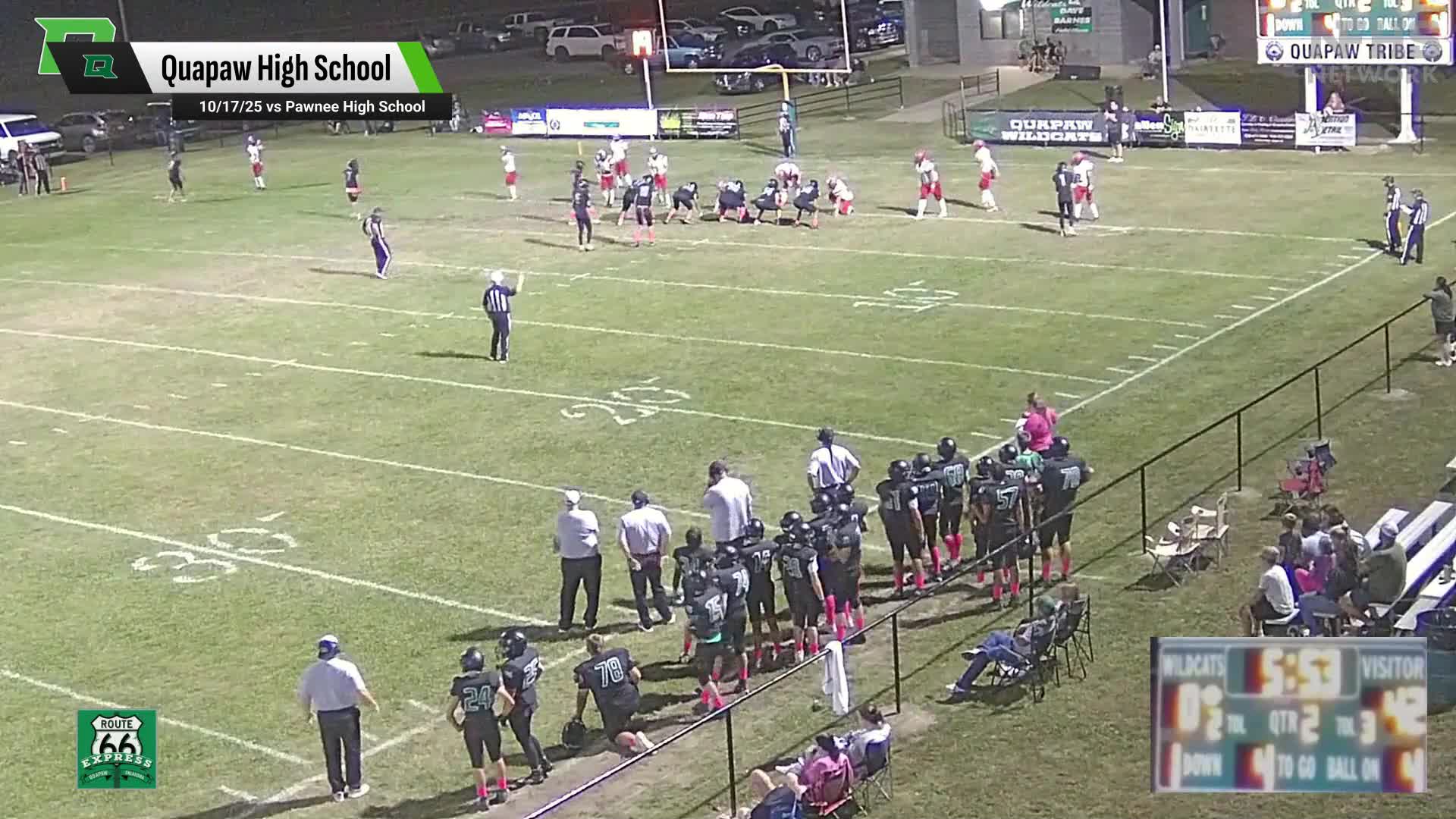 Football Recap: Morrison Skates Past Quapaw with Ease