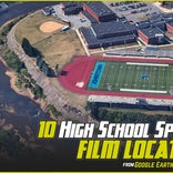High school film settings via Google Earth