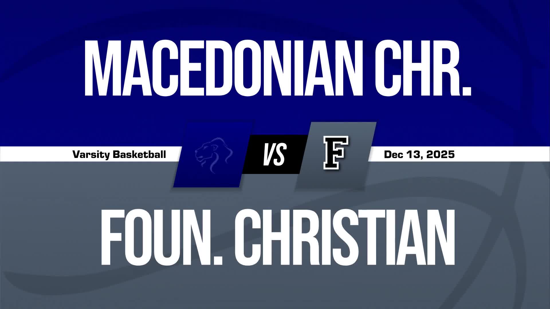 Basketball Recap: Macedonian Christian Takes a Loss