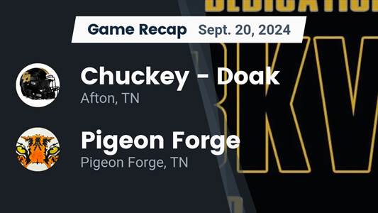 Football Recap: Pigeon Forge Falls Despite Strong Effort from  W
