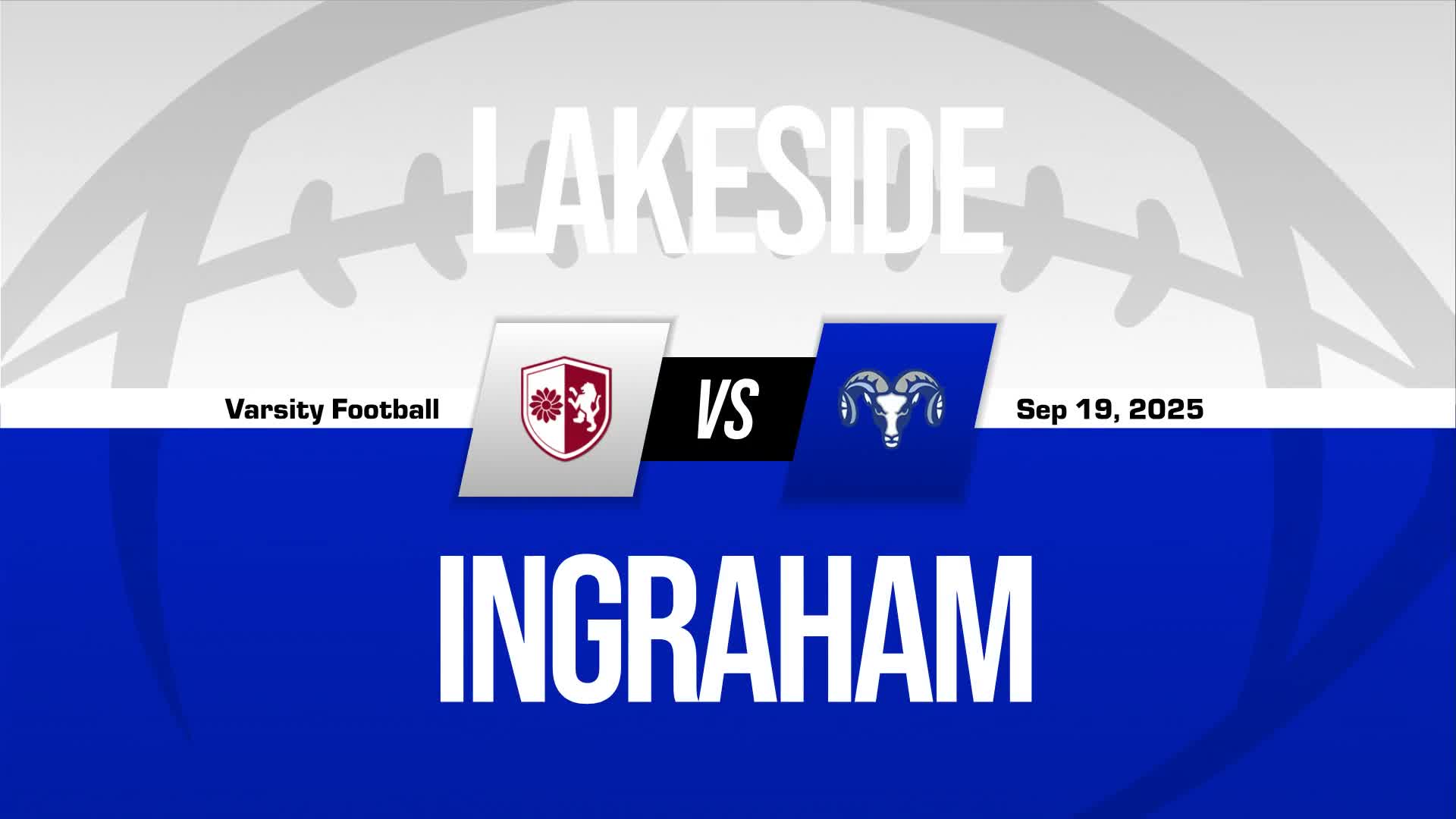 Football Game Preview: Lakeside Lions vs. West Seattle + How To Watch