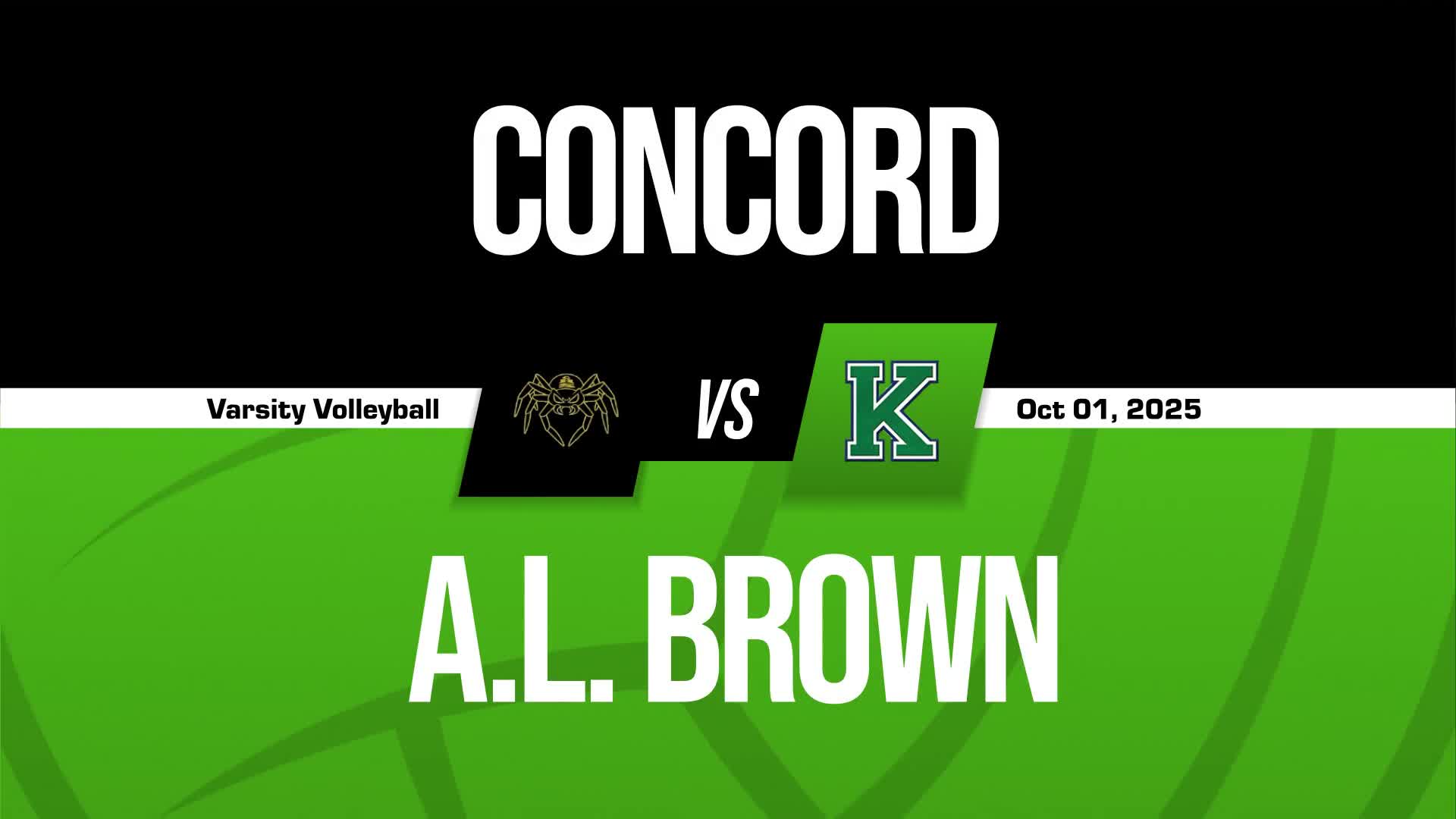 Volleyball Recap: A.L. Brown Takes a Loss