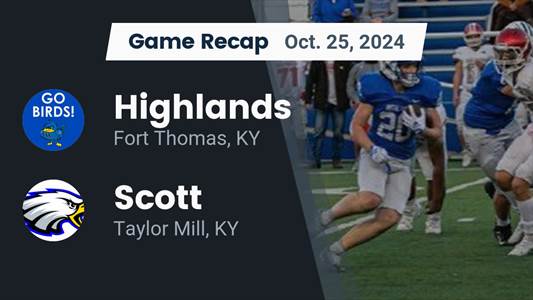 Football Recap: Highlands Finds Playoff Glory Versus Woodford County