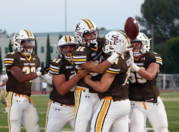 Saint Francis climbs to No. 7 after a win over Notre Dame of Sherman Oaks.
