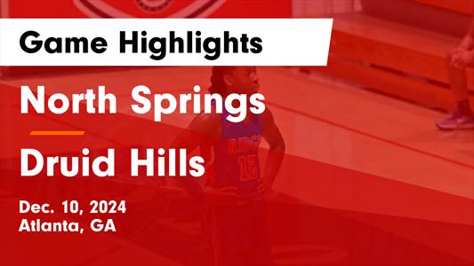 Basketball Recap: Druid Hills Triumphs