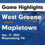 Basketball Game Recap: Mapletown Maples vs. Turkeyfoot Valley Area Rams