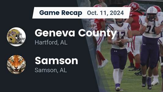 Football Recap: Samson Comes Up Short