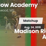 Football Game Recap: Madison-Ridgeland Academy vs. Pillow Academ
