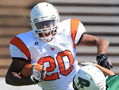 Hoza Scott was instrumental in La Porte's big victory.