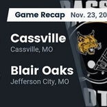 Football Game Recap: Blair Oaks vs. Cassville