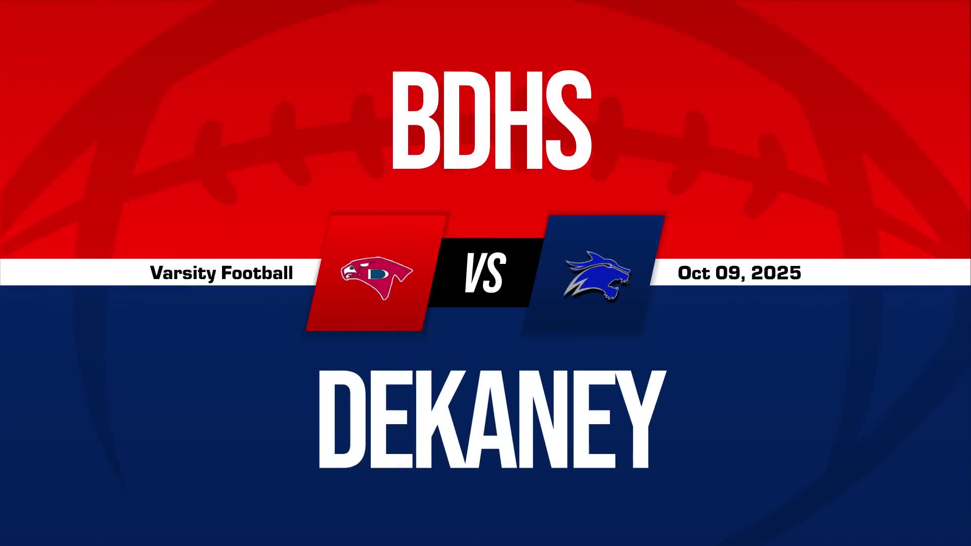 Football Game Preview: Dekaney Wildcats vs. Eisenhower Eagles + How To Watch