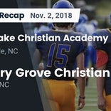 Football Game Recap: SouthLake Christian Academy vs. Hickory Gro