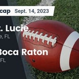West Boca Raton have no trouble against Blanche Ely