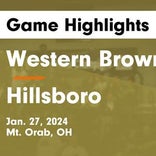 Western Brown has no trouble against Hillsboro