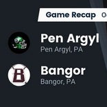 Football Game Recap: Mahanoy Area Golden Bears vs. Pen Argyl Green Knights