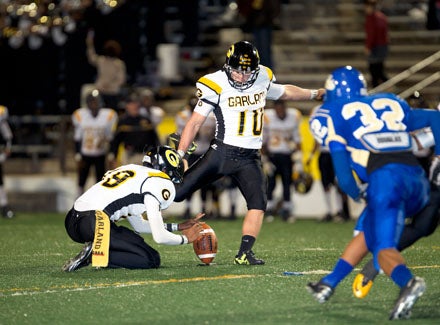 Garland kicker Josh Lambert waited until after National Signing Day to make his college choice.  