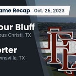 Football Game Recap: Porter Cowboys vs. Flour Bluff Hornets