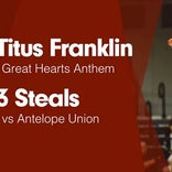 Titus Franklin Game Report: vs St. David