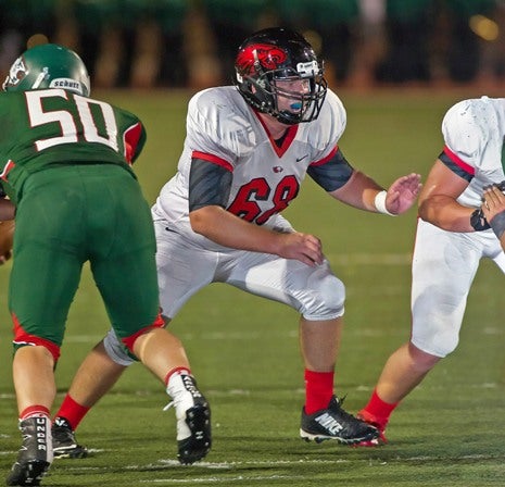 Eaglecrest and lineman Wesley Weide are the lone unbeaten team in Class 5A this season. The Raptors have thrived under a new waterfall format used for league realignment. The setup has its share of supporters and detractors.