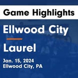 Basketball Recap: Ellwood City takes loss despite strong  efforts from  Kayla Jones and  Claire Noble