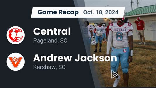 Football Recap: Tray Wilson Leads Central to Victory over Andrew