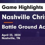 Soccer Game Recap: Nashville Christian vs. Battle Ground Academy