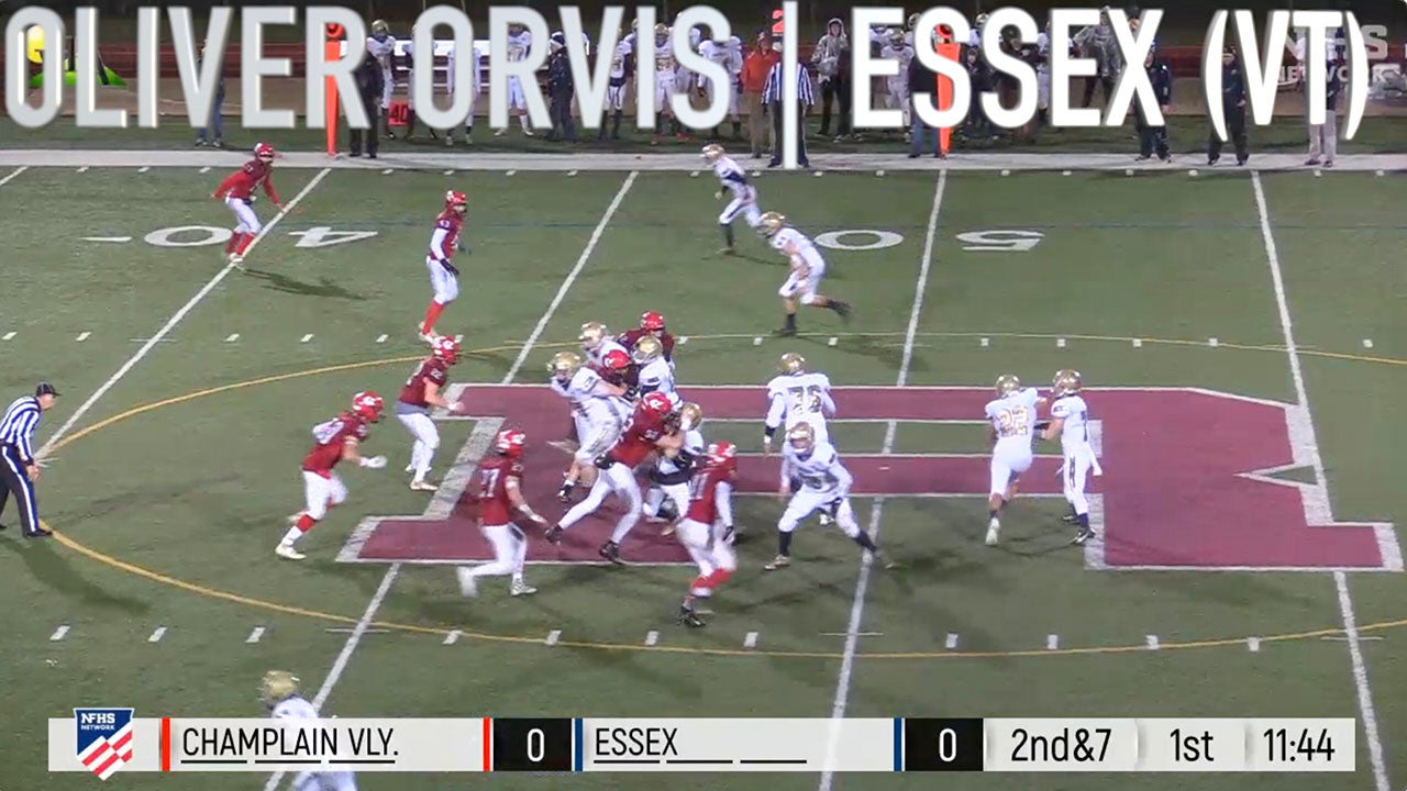 Oliver Orvis named 2021 MaxPreps Vermont High School Football Player of the Year