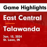 Basketball Game Recap: East Central Trojans vs. Lawrenceburg Tigers
