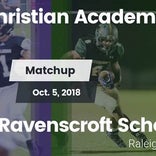 Football Game Recap: Ravenscroft vs. Wake Christian Academy