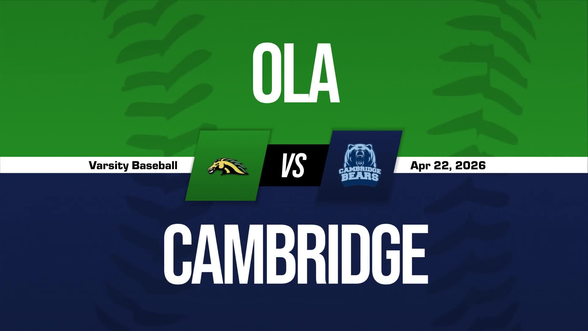Baseball Recap: Ola Takes a Tough Playoff Loss