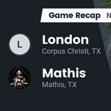 Football Game Recap: Mathis Pirates vs. London Pirates