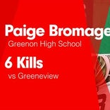 Softball Recap: Greenon comes up short despite  Paige Bromagen's