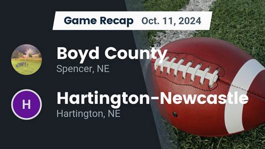 Football Game Preview: Boyd County Spartans vs. Dundy County-Str