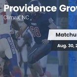 Football Game Recap: Providence Grove vs. Union Pines