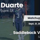 Football Game Recap: Duarte vs. Saddleback Valley Christian