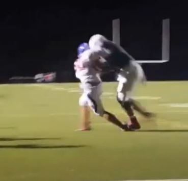 Video: Jedrick Wills Jr. recreates scene from 'The Blind Side' on this monster block