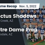 Football Game Preview: Cactus Shadows Falcons vs. Notre Dame Prep Saints
