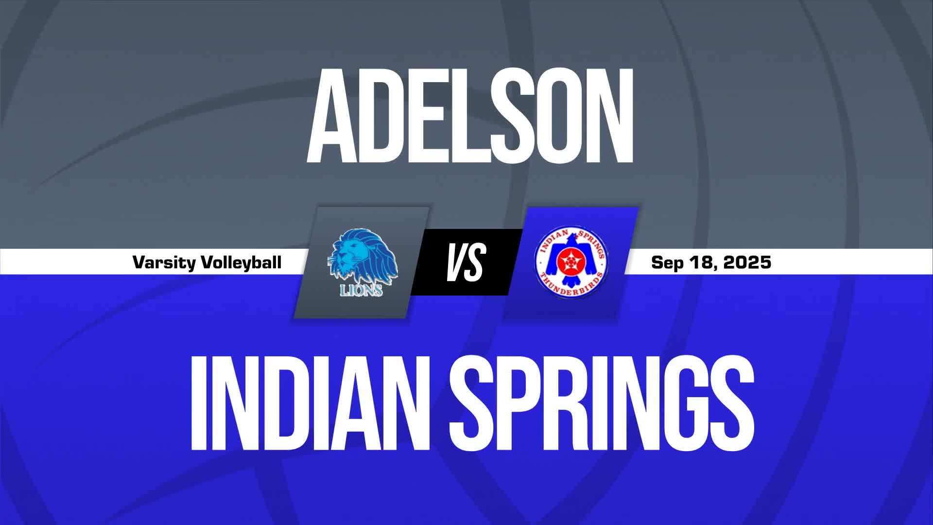 Volleyball Game Preview: Adelson vs. Beaver Dam Diamondback