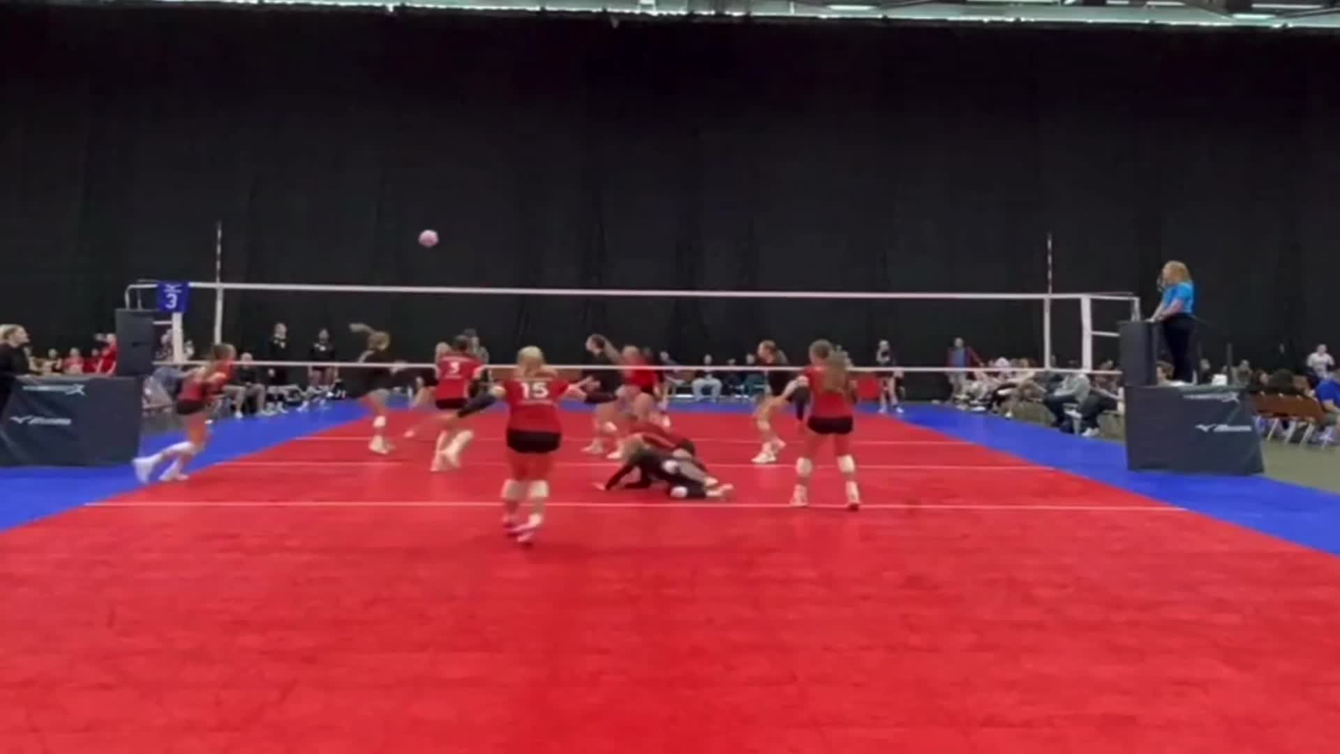 Volleyball Recap: Aurora Falls Despite Big Games from  Baya Cham