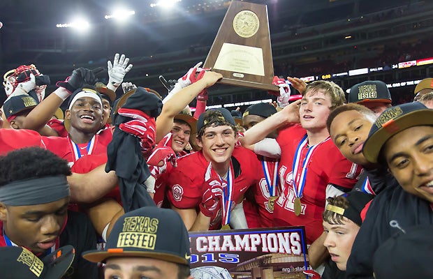 Katy celebrates another Texas state title.