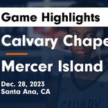 Basketball Game Recap: Calvary Chapel Eagles vs. Mercer Island Islanders