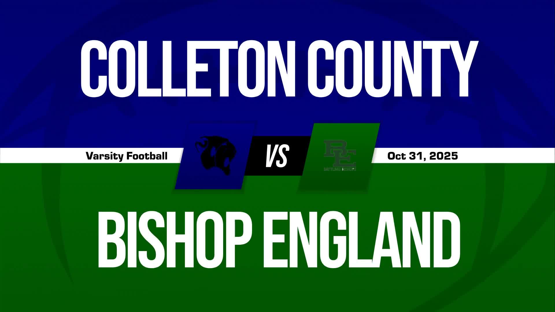 Hunter Alex Game Report: vs Colleton County