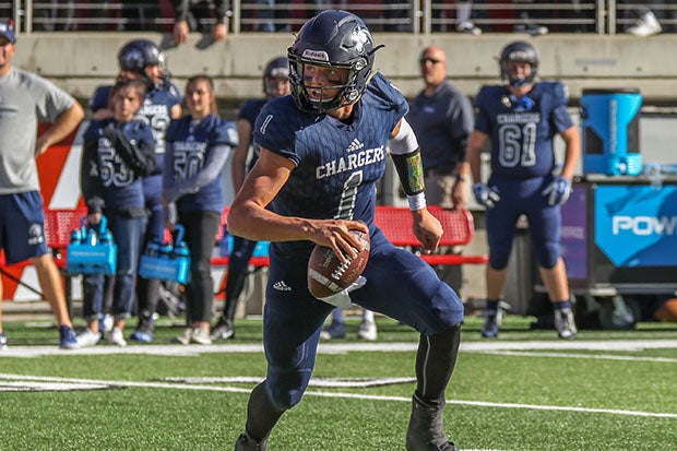Zach Wilson started for one season under head coach Eric Kjar at Corner Canyon.