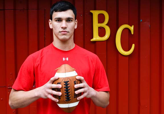 Quarterback Jon Germano is a big key to any success Bergen Catholic may experience.