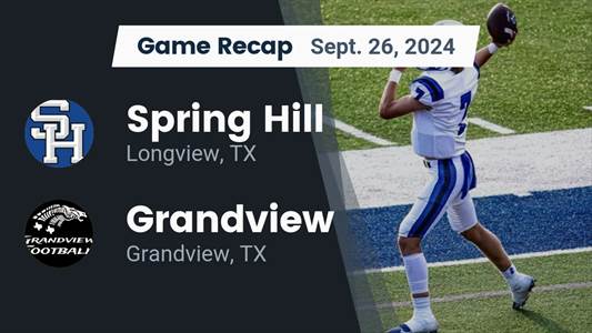 Football Recap: Spring Hill Comes Up Short Despite  Coleman Stou