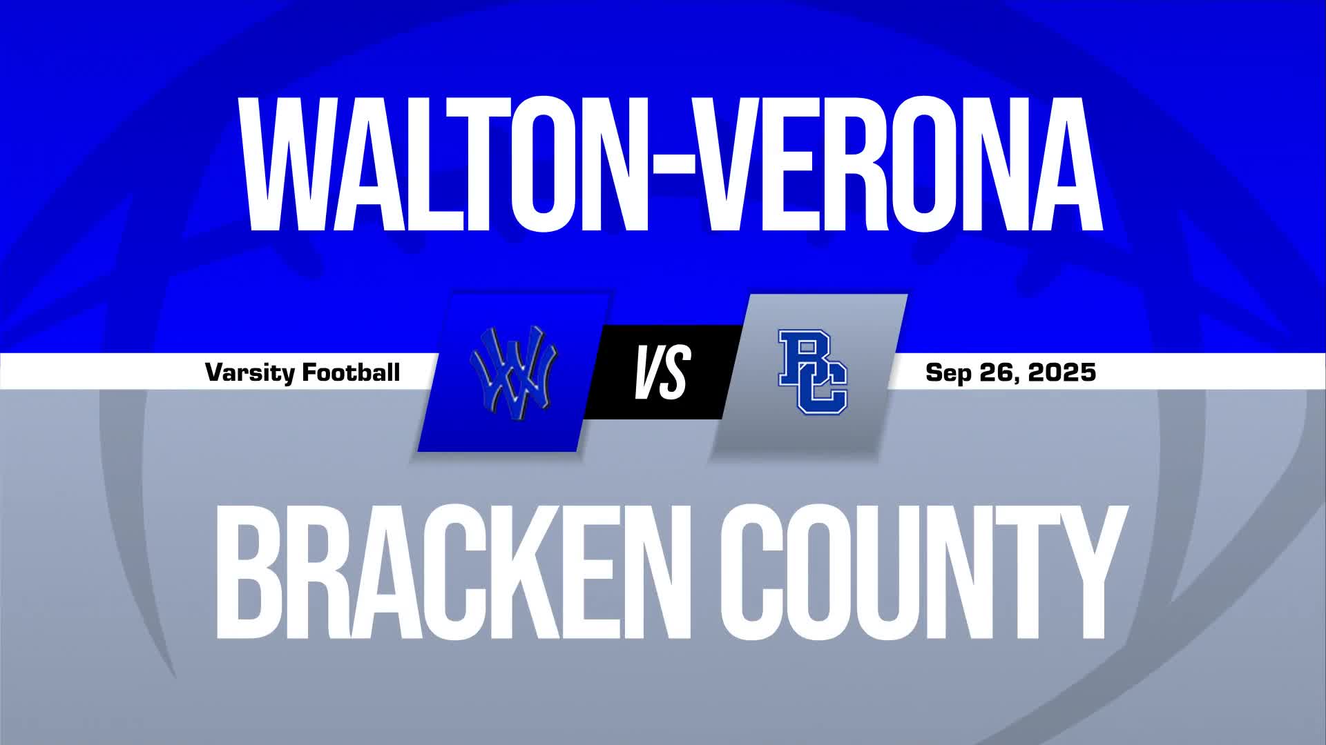 Football Recap: Walton-Verona Takes a Loss