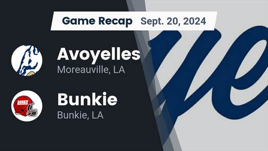 Football Game Preview: Bunkie Panthers vs. Central Catholic Eagl