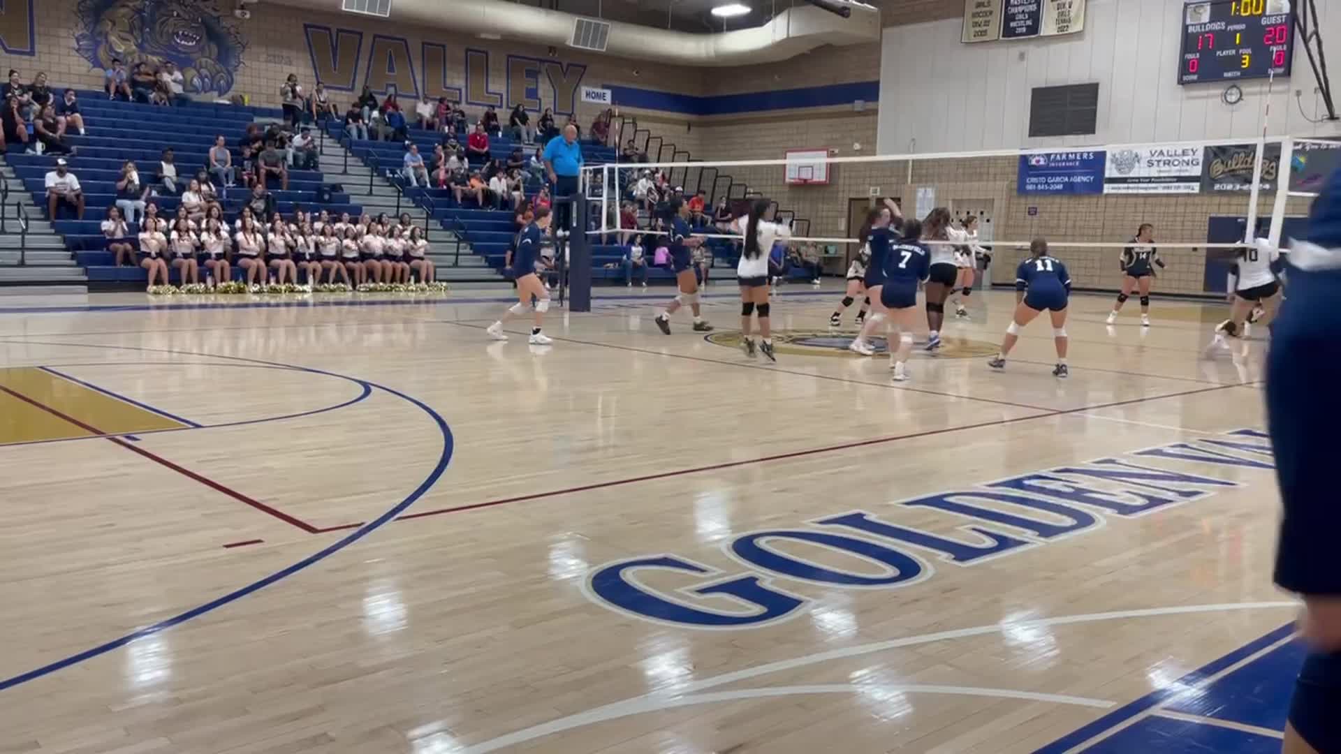 Volleyball Recap: Bakersfield Wins Going Away Against Golden Val