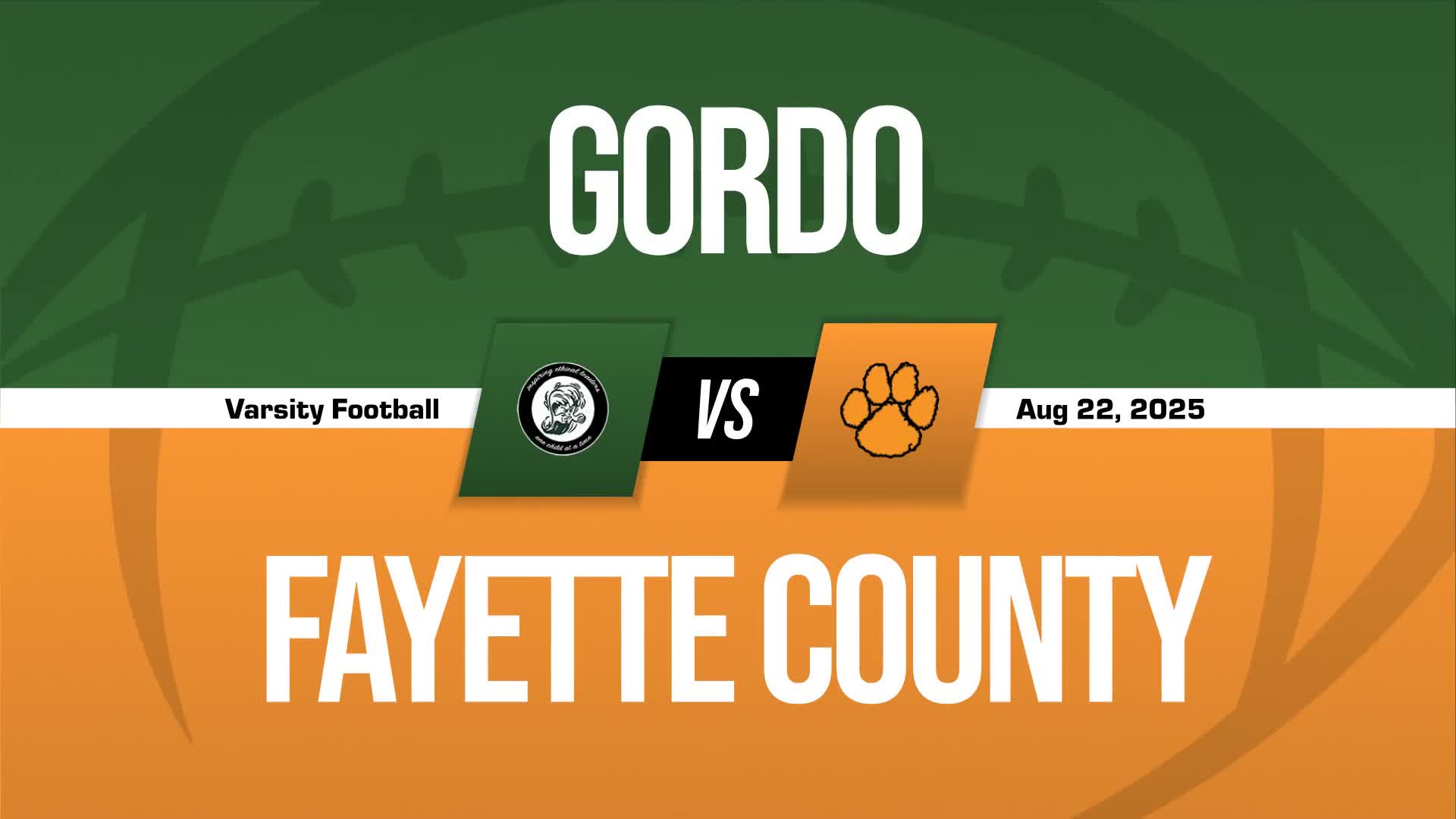 Football Recap: Gordo's Win on Friday Extends Winning Streak to Four ...