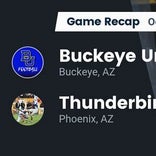 Thunderbird win going away against Buckeye